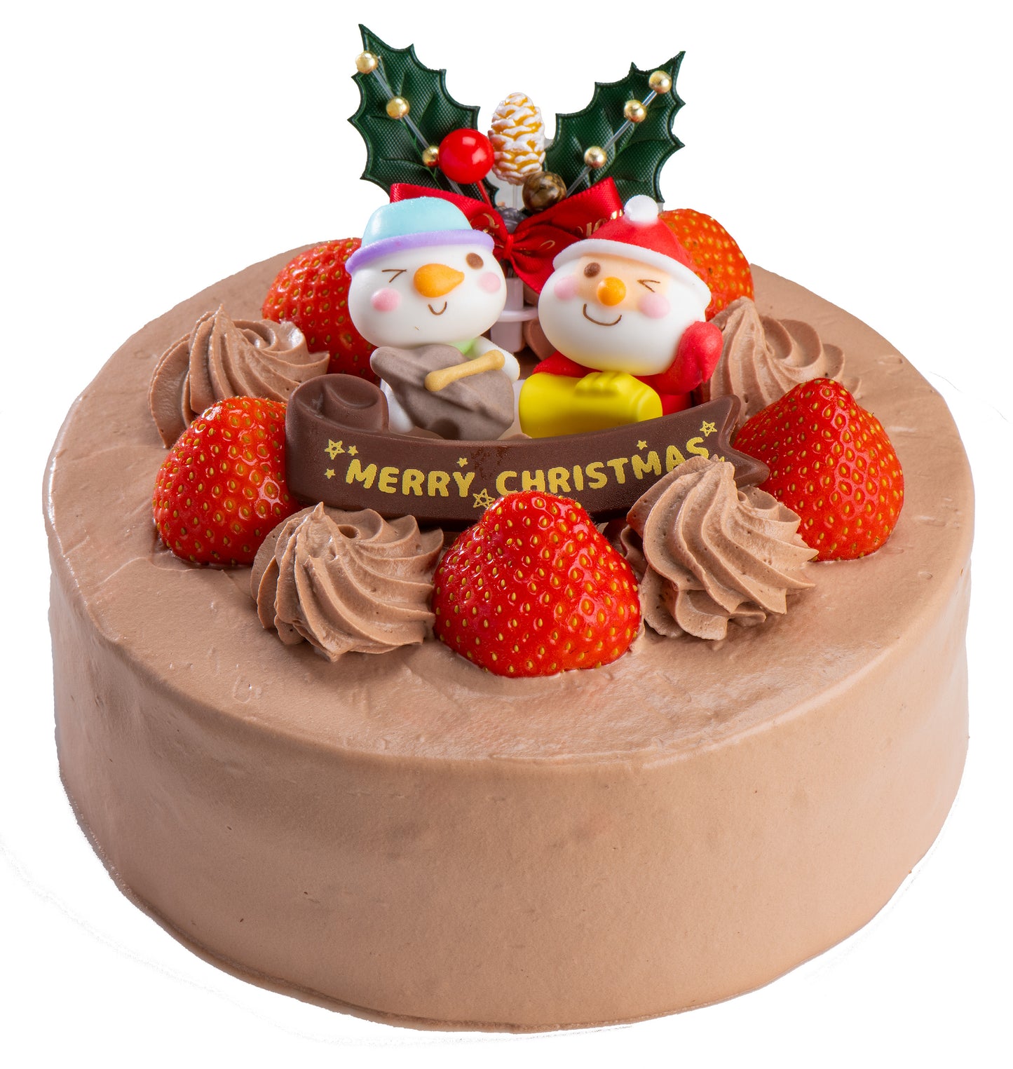 クリスマスケーキ チョコレート デコレーション