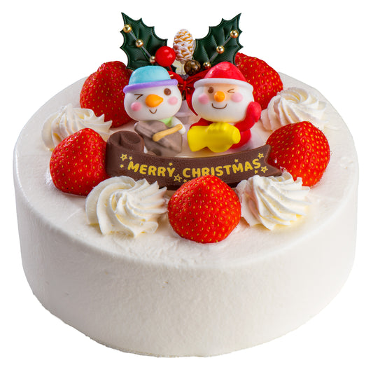 クリスマスケーキ ストロベリー デコレーション